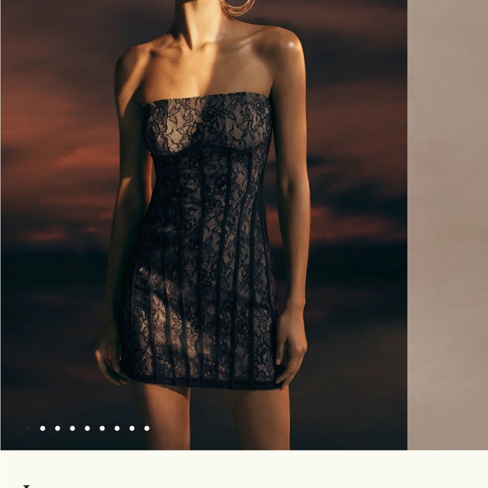 Meshki Jeannette mini dress